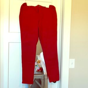 Bright Red Jegging